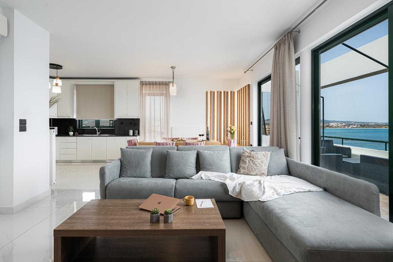 Elia Penthouse Apartment Chania  Ngoại thất bức ảnh