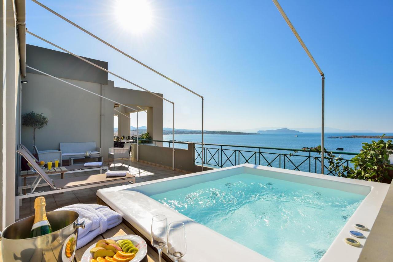 Elia Penthouse Apartment Chania  Ngoại thất bức ảnh